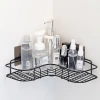 Multi-functional dormitory storage wonder, toilet and bathroom wall hanging rack, no need for drilling, bathroom triangular frame, ironwork Application Scenario